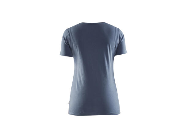 Blåkläder T-skjorte  3D-print Blå, str.L, dame