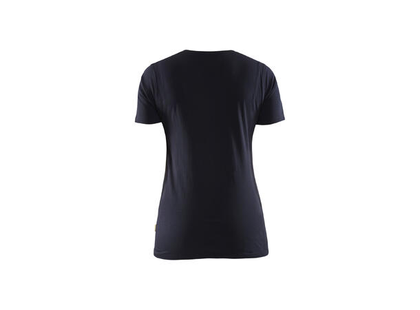 Blåkläder T-skjorte  3D-print Marineblå, str.L, dame