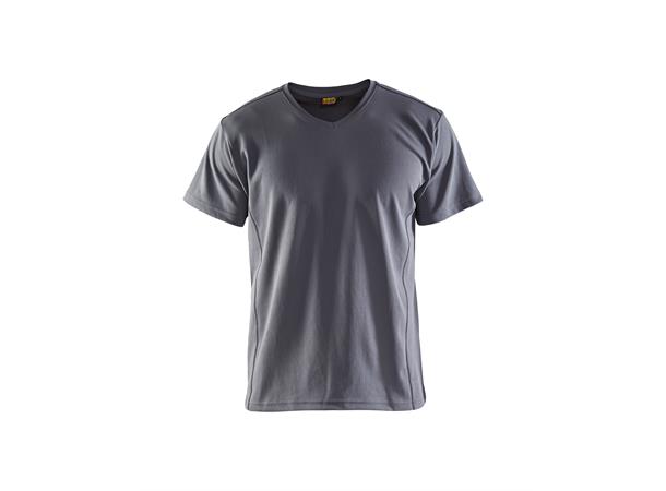 Blåkläder T-skjorte m/ UV-beskyttelse Grå, str.4XL