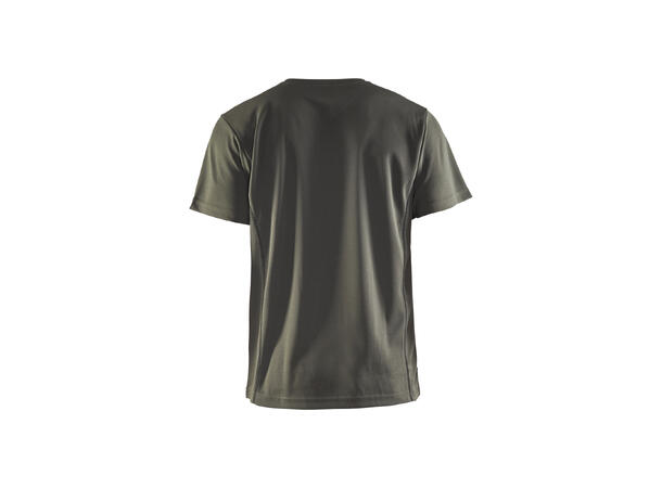 Blåkläder T-skjorte m/ UV-beskyttelse Grønn, str.4XL