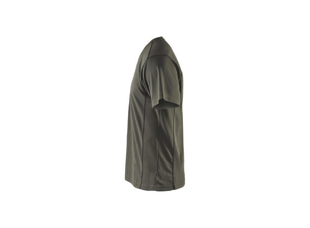 Blåkläder T-skjorte m/ UV-beskyttelse Grønn, str.4XL