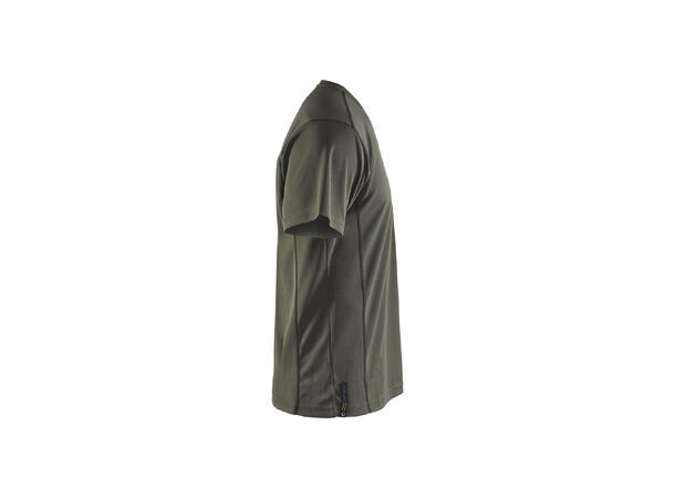Blåkläder T-skjorte m/ UV-beskyttelse Grønn, str.4XL