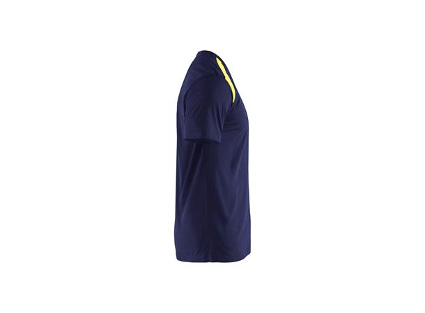Blåkläder T-skjorte tofarget Marineblå, str.L