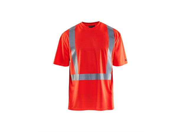 Blåkläder T-skjorte varsel HiVis Rød, str.L