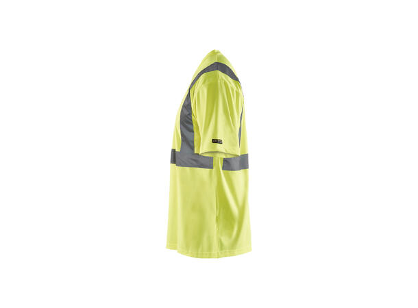 Blåkläder T-skjorte varsel Kl.2 Gul, str.XXL