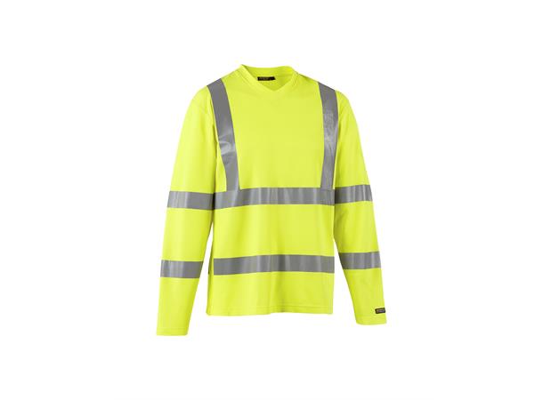 Blåkläder T-skjorte varsel langermet Gul, str.4XL