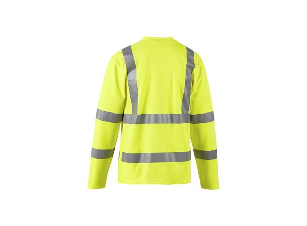 Blåkläder T-skjorte varsel langermet Gul, str.4XL