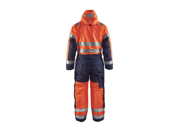 Blåkläder Vinterkjeledress Varsel Oransje/Blå D120