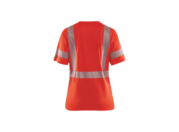 Blåkläder  HiVis T-skjorte HiVis Rød, str.S, dame