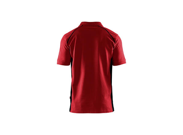 Blåkläder polo Rød/Svart, str.4XL