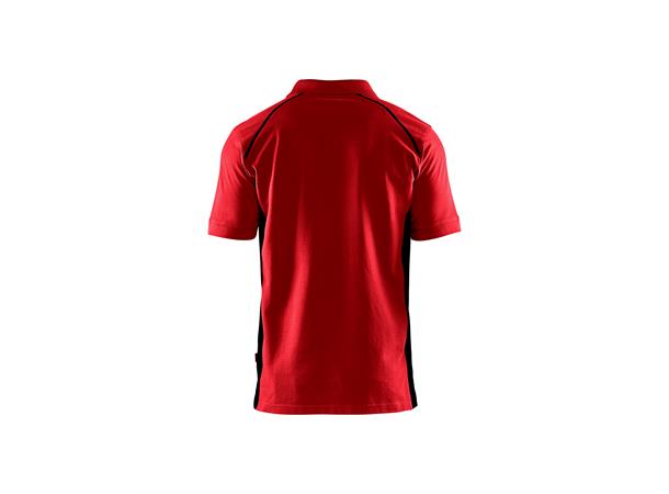 Blåkläder polo Rød/Svart, str.XS