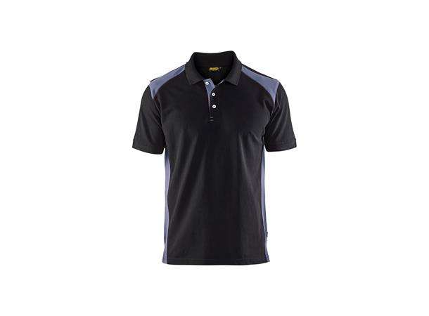 Blåkläder polo Svart/Grå, str.4XL