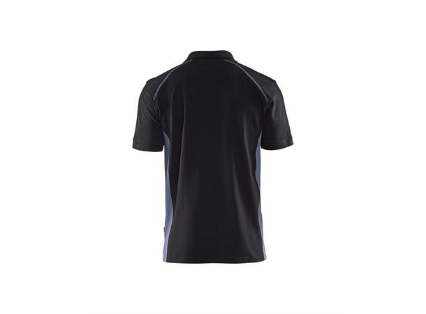Blåkläder polo Svart/Grå, str.4XL