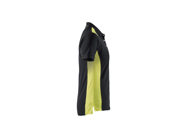 Blåkläder polo Svart/Gul, str.L, dame