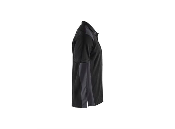 Blåkläder polo Svart/Mellomgrå, str.4XL