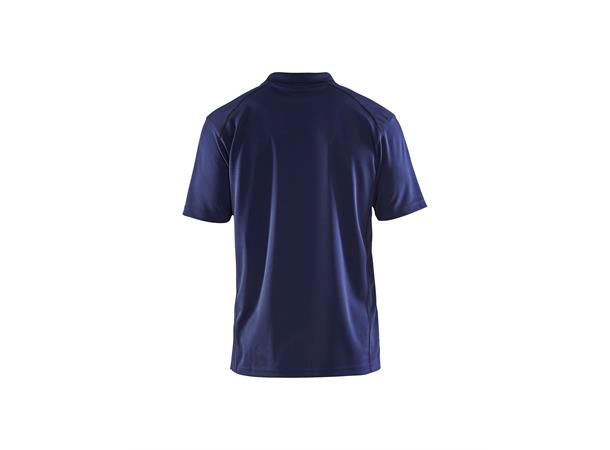 Blåkläder polo m/ UV-strålebeskyttelse Marineblå, str.L