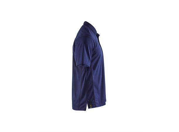 Blåkläder polo m/ UV-strålebeskyttelse Marineblå, str.L