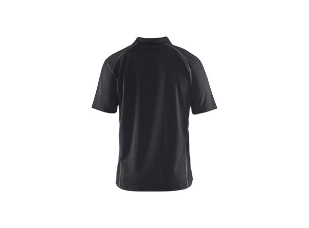 Blåkläder polo m/ UV-strålebeskyttelse Svart, str.4XL
