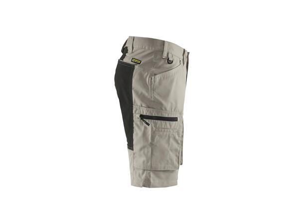 Blåkläder serviceshorts, stretch paneler Beige, str.C44