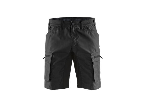 Blåkläder serviceshorts, stretch paneler Svart, str.C44