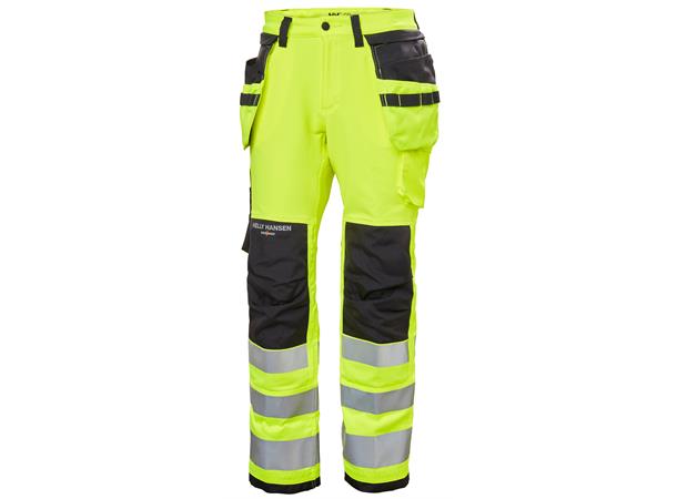 Helly Hansen W Luna HiVis bukse Kl.2 HiVis Gul, str.C34