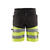 Blåkläder Varselshorts med stretch Svart/Gul, str.C54 