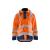 Blåkläder 4302 Regnjakke Varsel Level 2 Oransje/Marineblå XXXL 