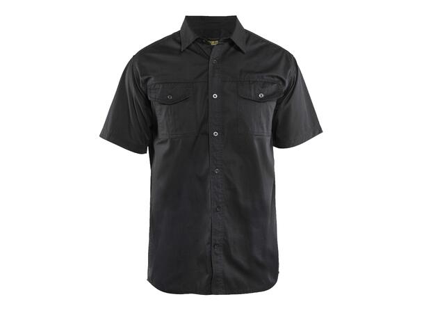 Blåkläder 3296 Twillskjorte Svart S