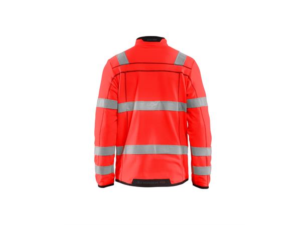 Blåkläder Jakke microfleece varsel HiVis Rød, str.S