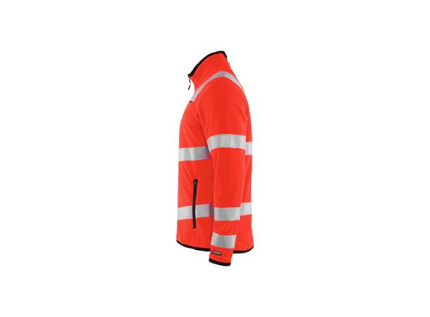 Blåkläder Jakke microfleece varsel HiVis Rød, str.S