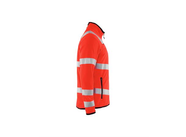 Blåkläder Jakke microfleece varsel HiVis Rød, str.S