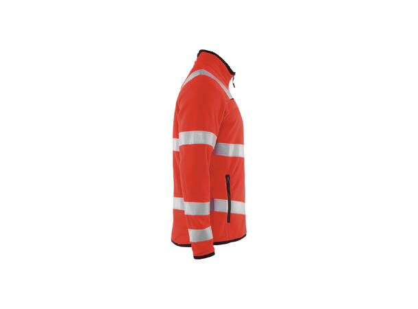 Blåkläder Jakke microfleece varsel HiVis Rød, str.S