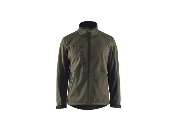 Blåkläder Jakke softshell Grønn, str.XS