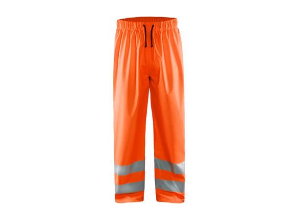 Blåkläder Regnbukse Varsel Oransje, str.XXXL