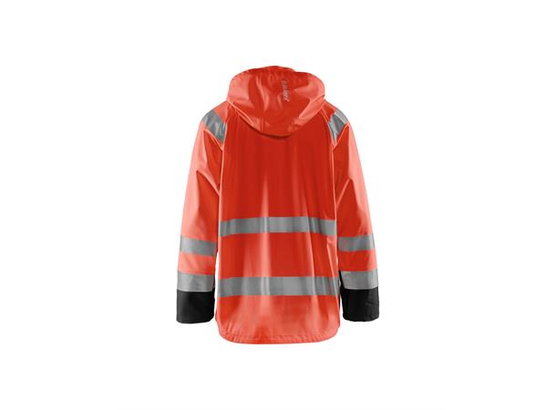 Blåkläder Regnjakke Varsel level 1 HiVis Rød, str.4XL