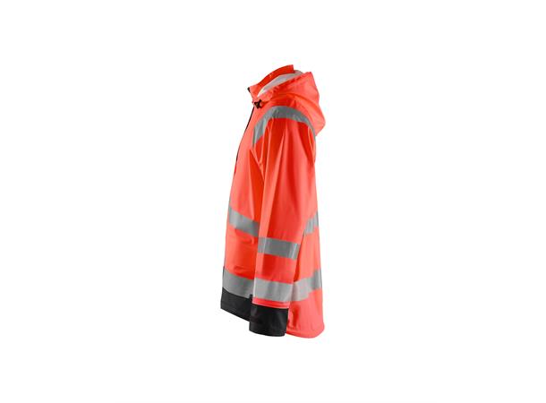 Blåkläder Regnjakke Varsel level 1 HiVis Rød, str.4XL