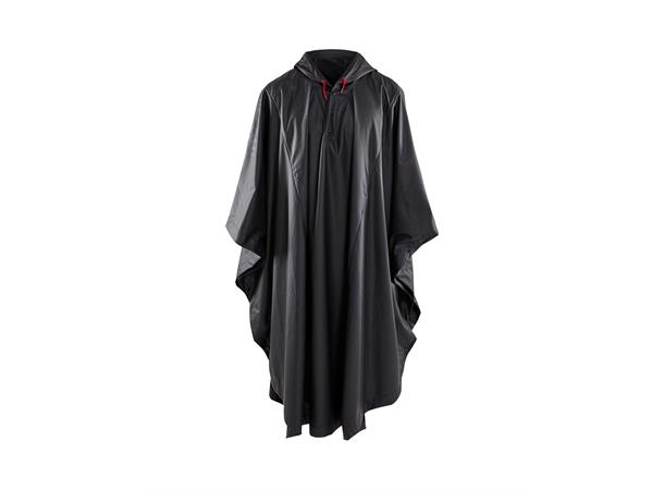 Blåkläder Regnponcho Level 1 Svart, str.L/XL
