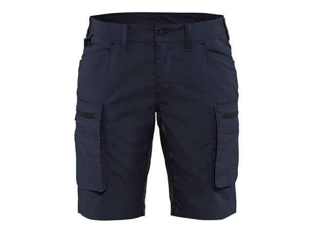 Blåkläder Serviceshorts stretch Marineblå, str.C38, dame