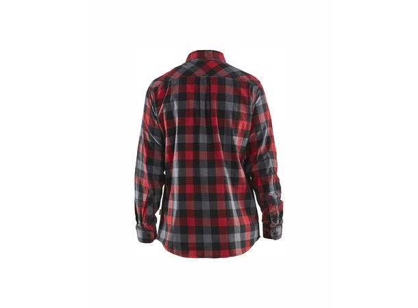 Blåkläder Skjorte Rød/Svart, str.4XL