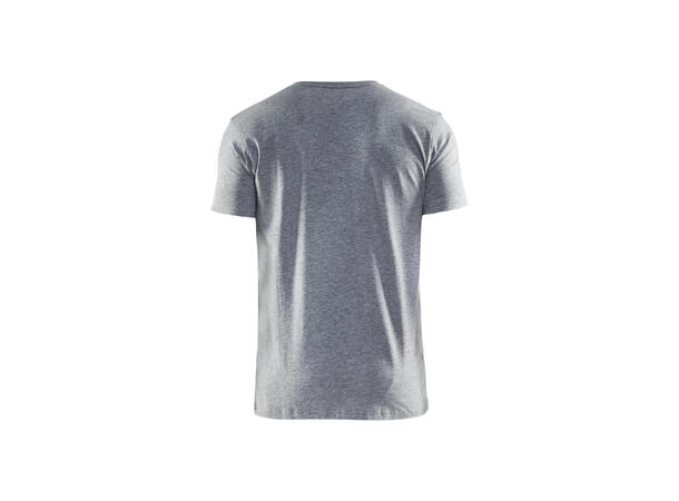 Blåkläder T-Skjorte V-Hals Grå, str.4XL