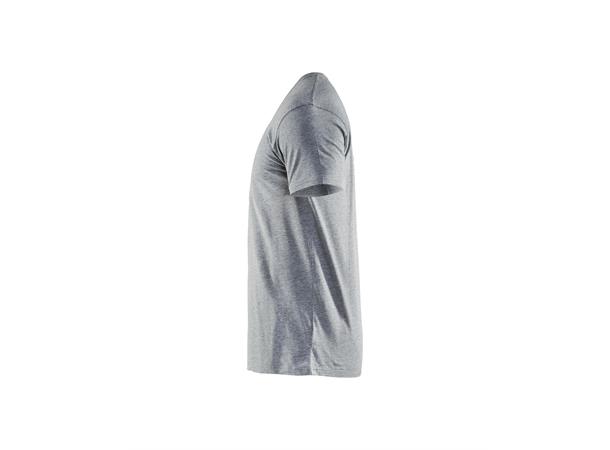 Blåkläder T-Skjorte V-Hals Grå, str.4XL