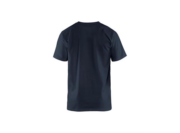 Blåkläder T-Skjorte V-Hals Marineblå, str.4XL