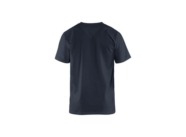Blåkläder T-Skjorte V-Hals Marineblå, str.4XL