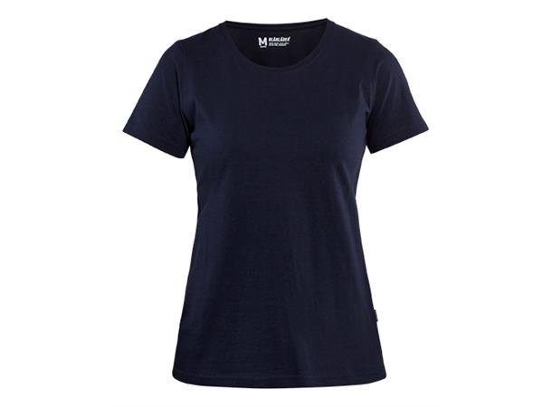Blåkläder T-skjorte Dame Marineblå L
