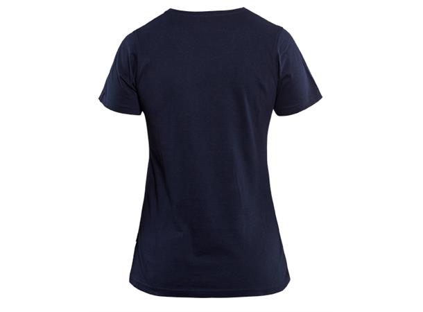 Blåkläder T-skjorte Dame Marineblå L