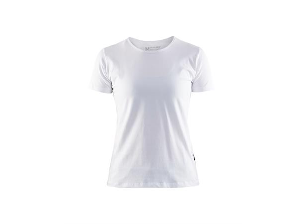 Blåkläder T-skjorte Hvit, str.L, dame