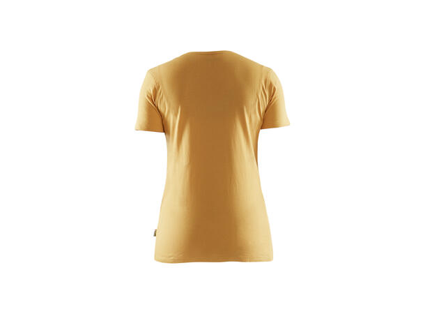 Blåkläder T-skjorte  3D-print Gul, str.L, dame