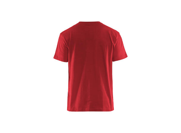 Blåkläder T-skjorte tofarget Rød/Svart, str.4XL