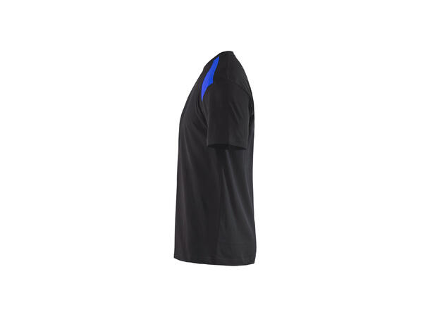 Blåkläder T-skjorte tofarget Svart, str.4XL