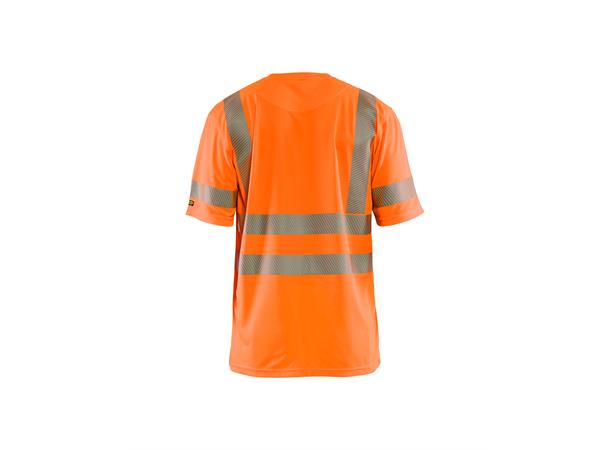 Blåkläder T-skjorte varsel UV-beskyttet Oransje, str.S